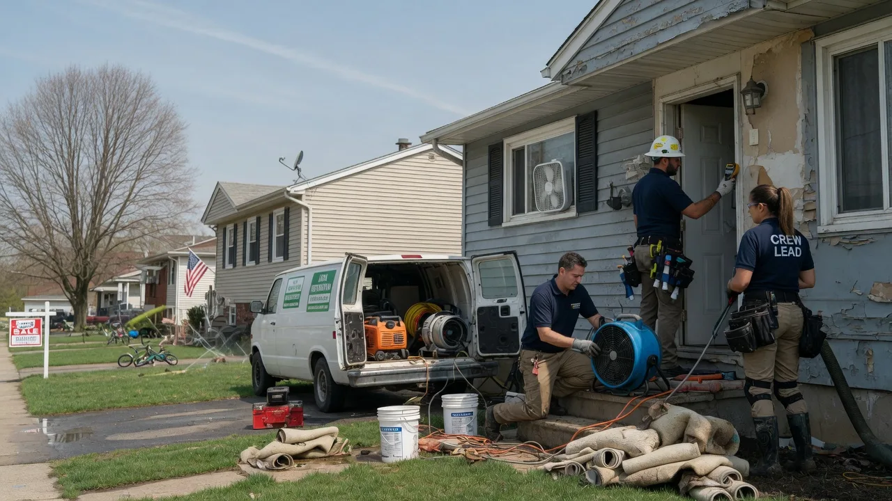 Flood Cleanup in Hartman, AR near me